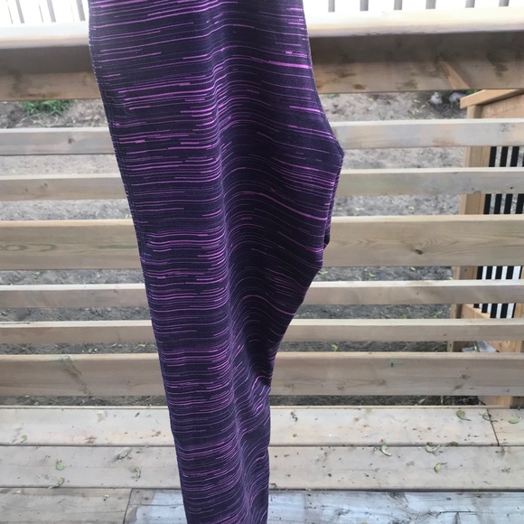 Champion Pink/Black Striped Leggings - Picture 5 of 5